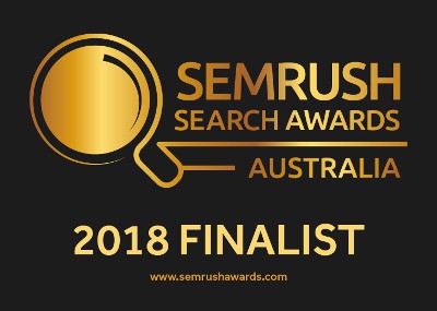 SEMRush Search Awards - 2018 Finalist