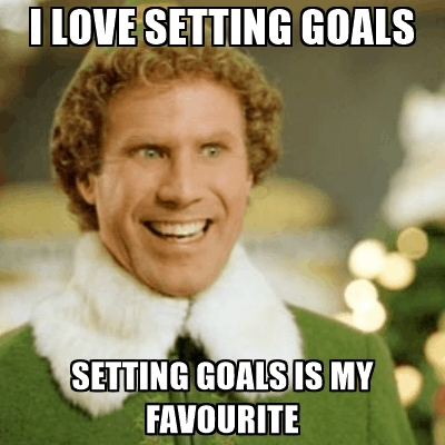 Goal setting meme