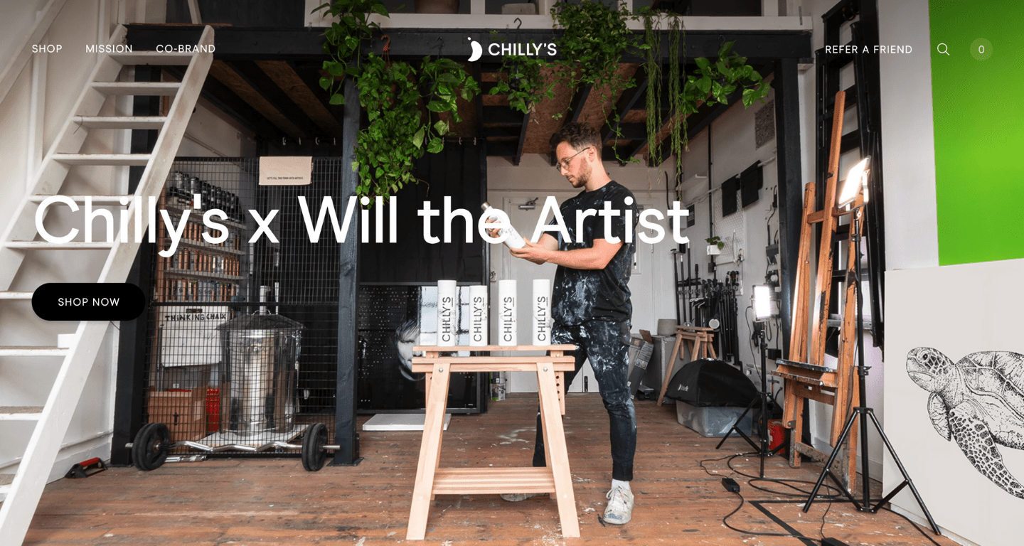 Chilly's x Will the Artist Collab