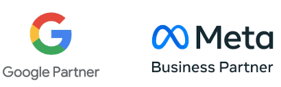 Google and Meta partner logos